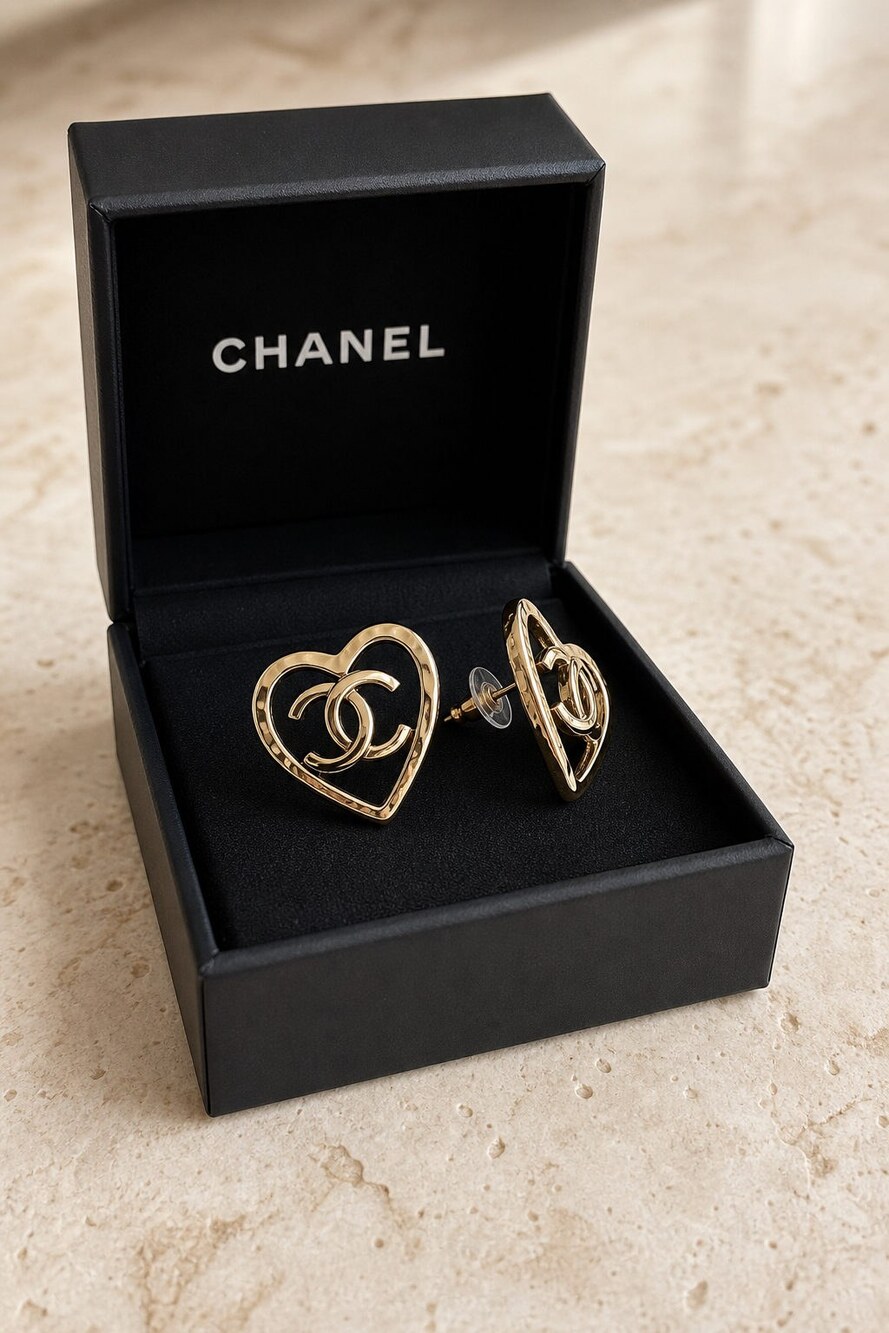 CHANEL Classic Parisian Earrings Style 26 | New with Box - Picture 6 of 9